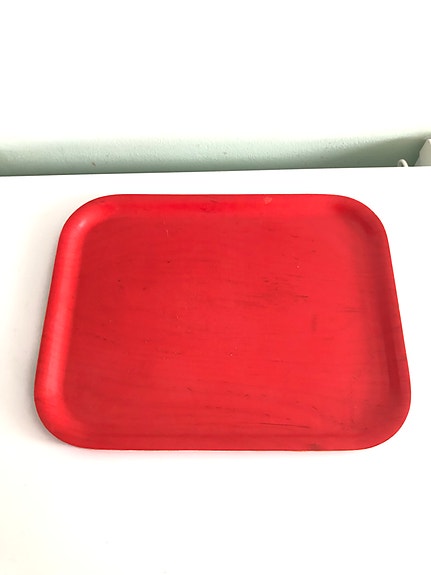 Vintage Backman puinen tarjotin
