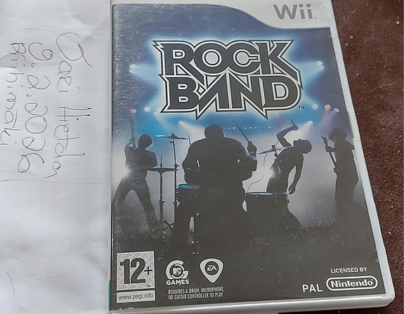 Nintendo Wii Rock Band -peli
