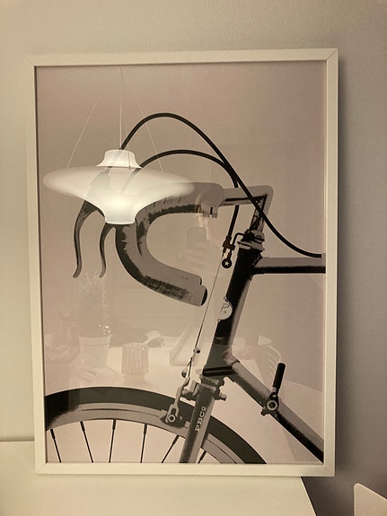 IKEA juliste ja Ribba kehys