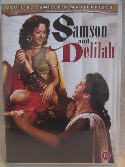 Simson ja Delila dvd