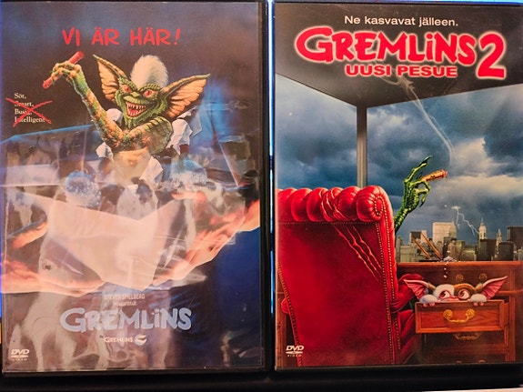 Gremlins 1&2 dvd