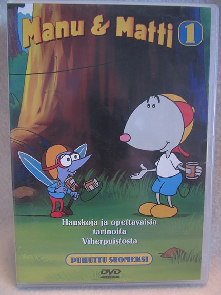 Manu ja Matti 1 dvd