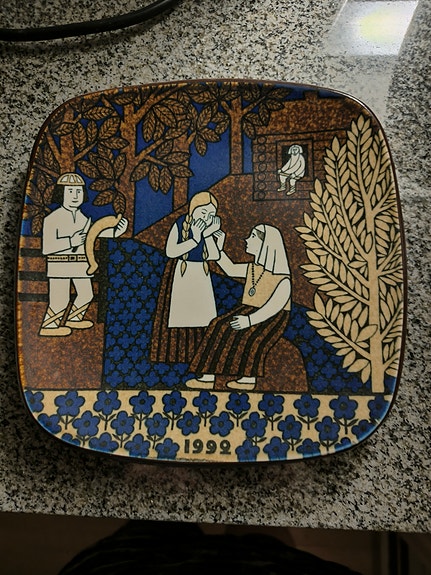 Arabia Kalevala lautanen