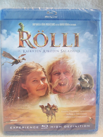 Rölli ja kaikkien aikojen salaisuus blu-ray uusi