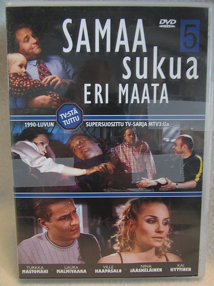 Samaa sukua, eri maata 5 dvd