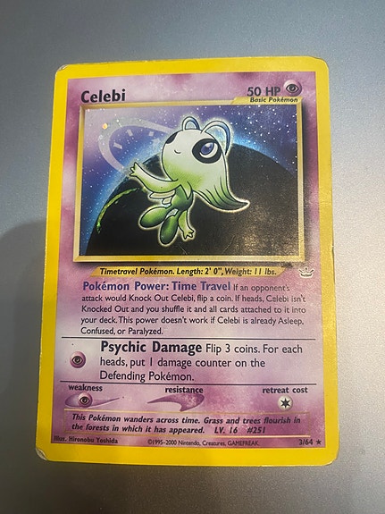 Pokemon holo rare kortteja