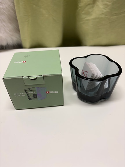 Iittala Aalto kynttilälyhty 60 mm – harmaa