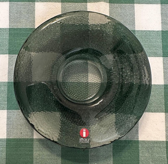 Iittala Nappi kynttilälyhty harmaa