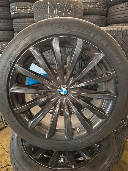 BMW 500- 700 sarjan vanteet kesärenkailla