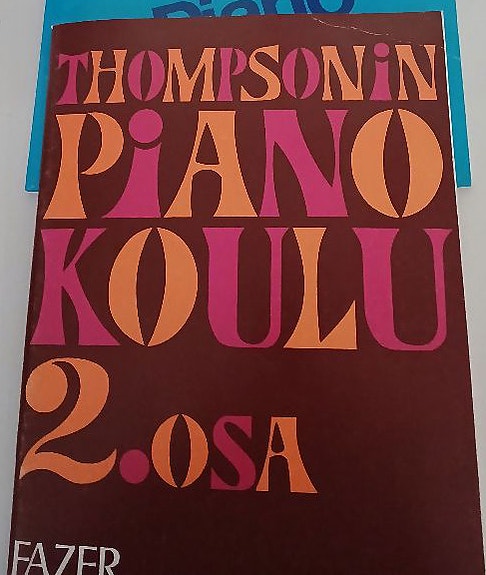 Thompsonin pianokoulu 2. osa oppikirja