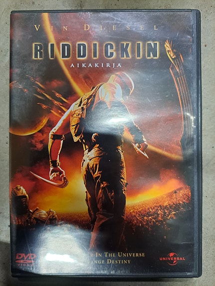 Riddickin aikakirja dvd
