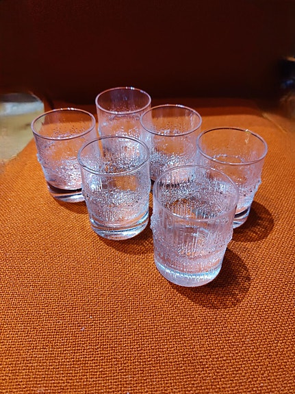 Iittala Niva sherry-/väkeväviinilasit 10 cl, 6 kpl (Design: Tapio Wirkkala)