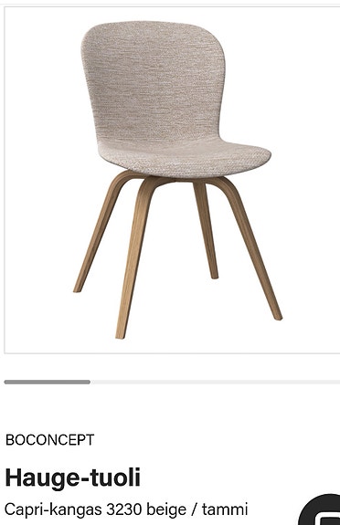 O: BoConcept hauge tuoli