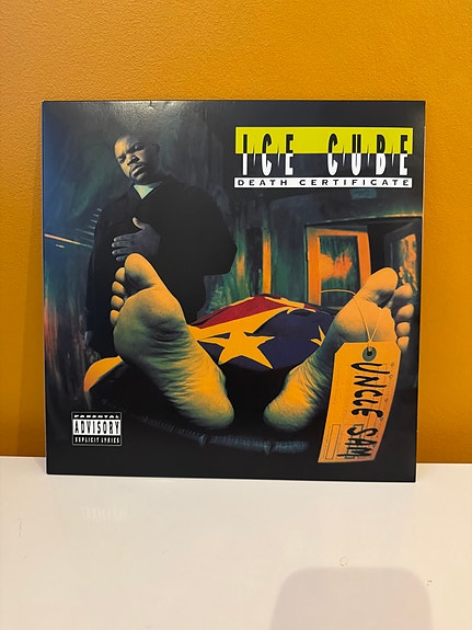 Ice Cube Death Certificate vinyylilevy