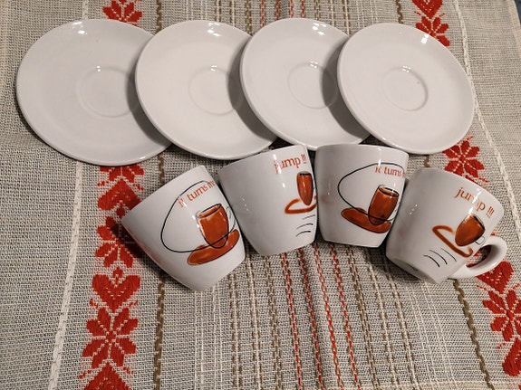 Espresso kahvikupit.