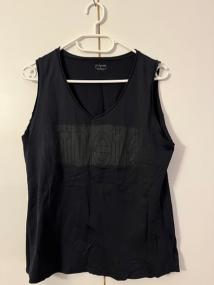 H&M L.O.G.G. Sport naisten musta toppi L