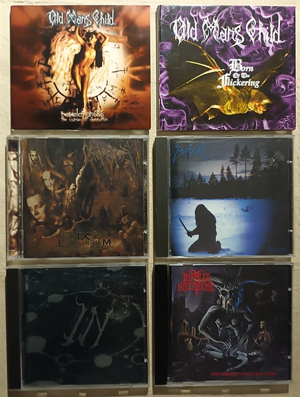 OLD MAN´S CHILD/ EMPEROR/ IMPALED NAZARENE CD:T