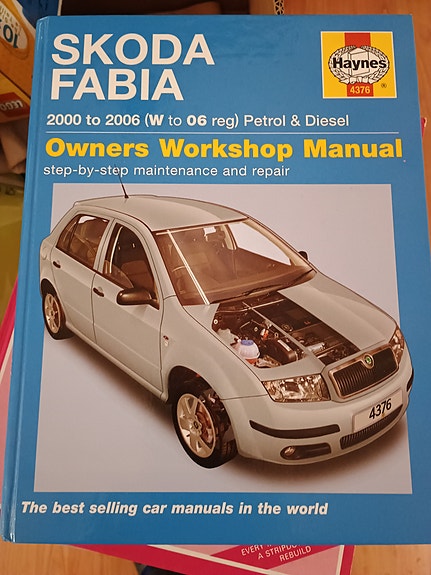 Skoda Fabia 2000-2006 korjausopas engl kiel