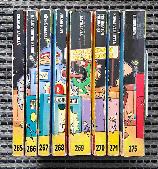 Aku Ankka taskukirjat 265-275