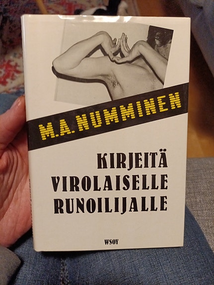M.A. Numminen - Kirjeitä virolaiselle runoilijalle