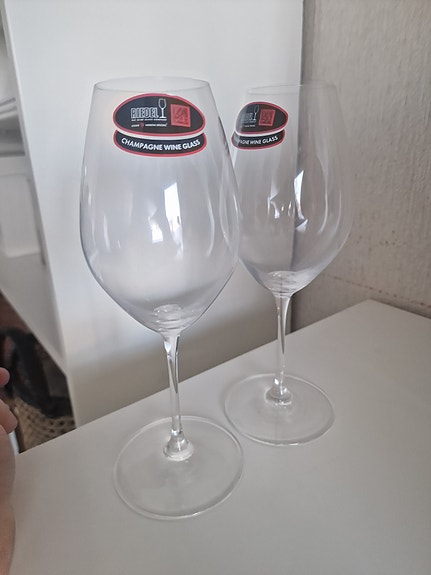 Riedel uudet lasit