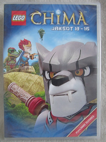 Lego Chima 13-16 dvd uusi
