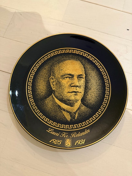 Arabia Suomen presidentit Relander ja Svinhufvud