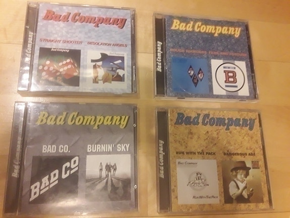 Bad Company CD 2on1 .Kaksi albumia yhdellä cd:llä.