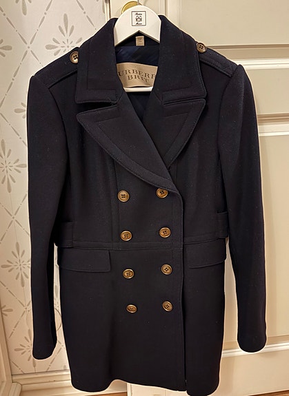 Burberry Brit -villakangastakki, tummansininen 38 sininen