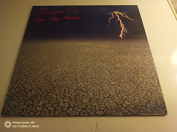 Midnight oil Blue sky mining