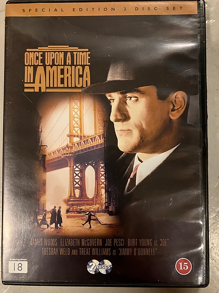 Once Upon a Time in America elokuva DVD
