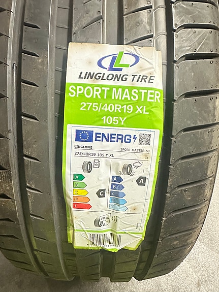 Linglong Sport Master kesärenkaat 19" 245/45R19 ja 275/40R19