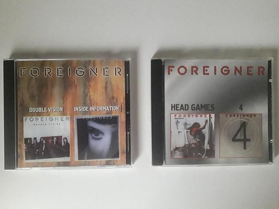 Foreigner CD 2on1 .Kaksi albumia yhdellä cd:llä.