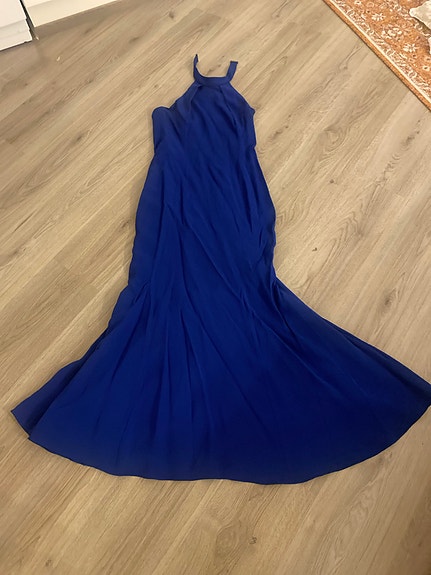 Karen Millen ilta- tai juhlapuku sininen koko 40 polyesteri