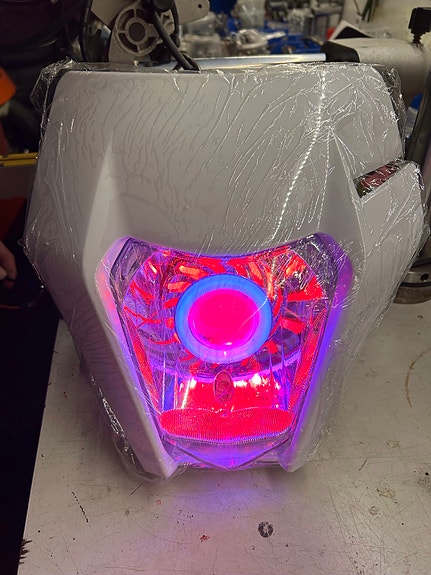 Led valo maski
