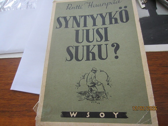 Pentti Haanpää "Syntyykö uusi suku"