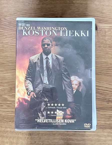 Koston liekki DVD-elokuva