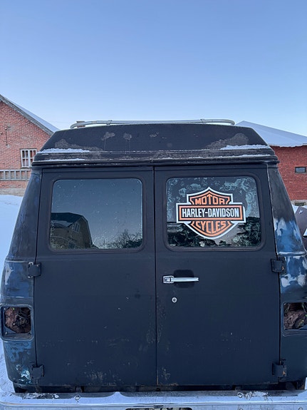 Chevy van hyvät takaovet