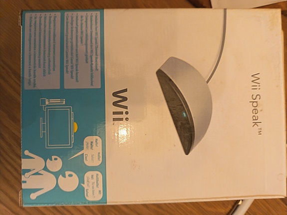 Wii Speak laite. uusi sinetit ehjät.