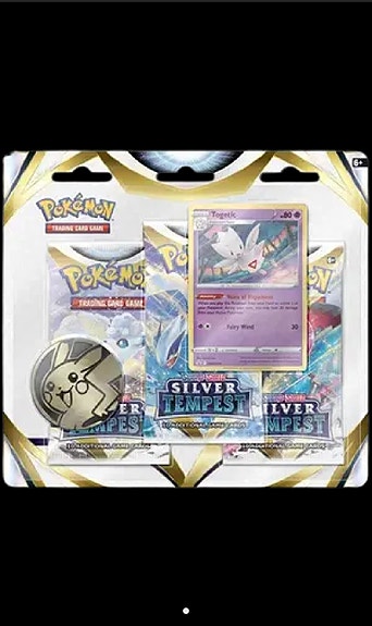 Pokemon TCG silver tempest togetic 3 pack