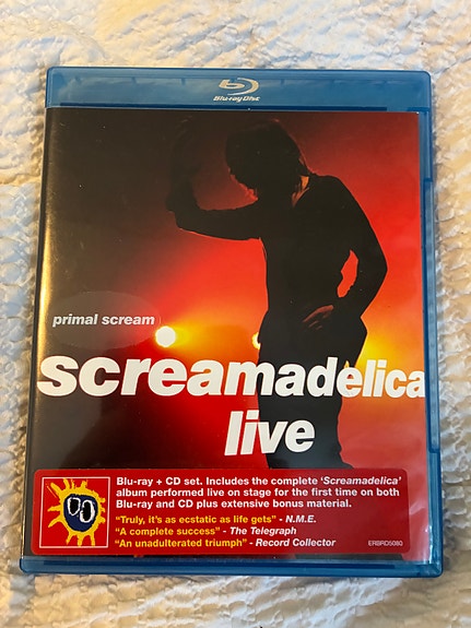 Primal Scream Screamadelica Live blu-ray + CD