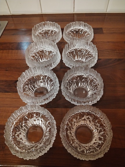 Iittala stellaria jälkiruokakulhot