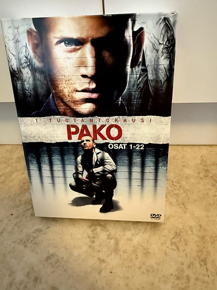 Pako 1. tuotantokausi DVD-boksi