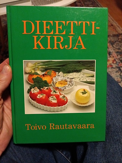 Toivo Rautavaara Dieettikirja kovakantinen kirja