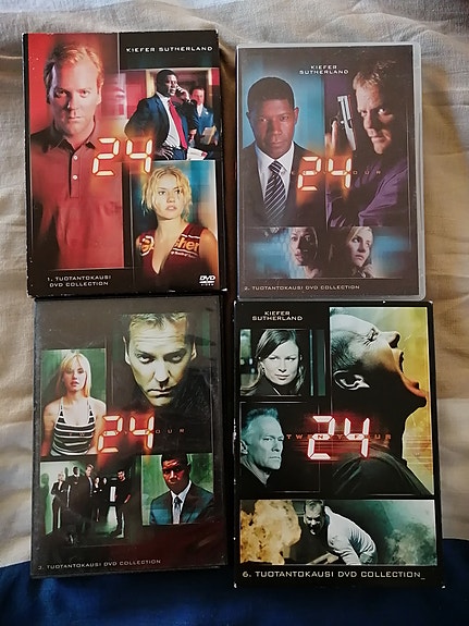 DVD-sarjoja ja elokuvapaketteja