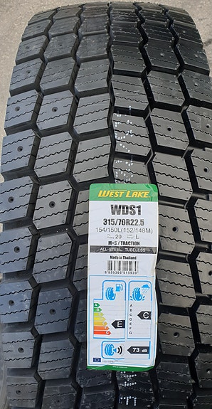 KA Kuorma-auton talvirenkaat 315/80R22,5 Westlake Premium WDS1 156/153K 3PMSF