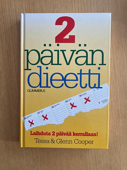 Cooper: 2 päivän dieetti