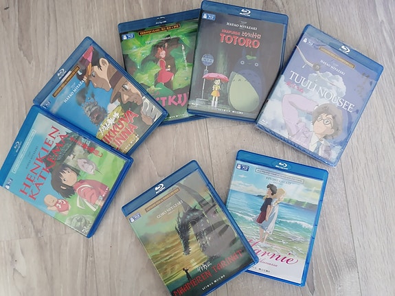 Naapurini Totoro, Tuuli nousee, kätkijöt ja Maameren tarinat, Marnie...