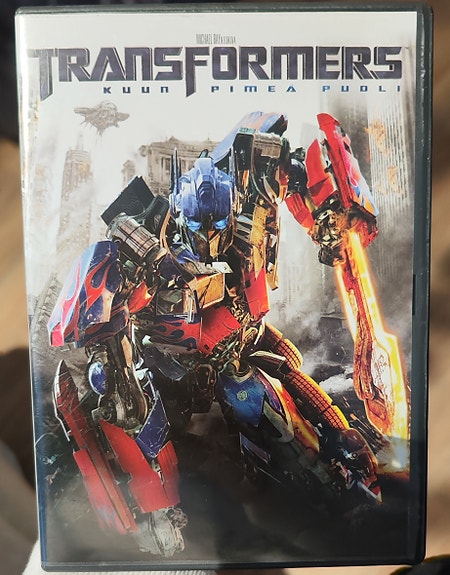 Transformers Kuun pimeä puoli dvd