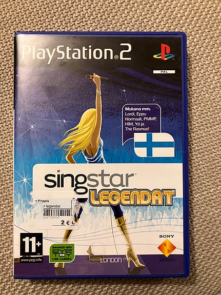 Sony SingStar Legendat PlayStation 2 -peli